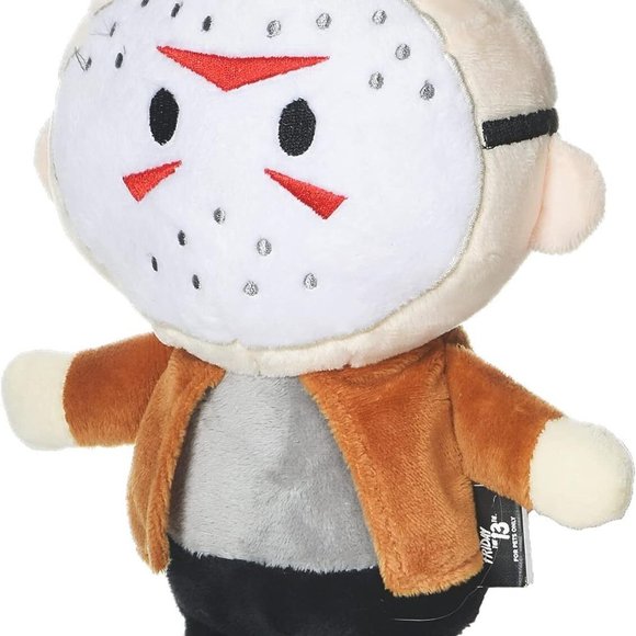 Halloween Friday The 13th ~ Jason Voorhees Figure Plush 9'' Dog Toy - Picture 4 of 5